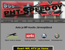Tablet Screenshot of pht-speed.com